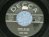 画像: KALIN TWINS - FORGET ME NOT ( Ex-/Ex- ) / 1958 US AMERICA  ORIGINAL Used 7" SINGLE 