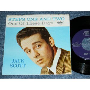 画像: JACK SCOTT - STEPS ONE & TWO ( Ex-/Ex+ )  / 1961 US AMERICA ORIGINAL Used 7"Single With PICTURE SLEEVE 