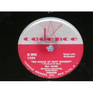 画像: BILL HAYES - THE BALLAD OF DAVY CROCKETT  / 1950's US AMERICA ORIGINAL Used 78rpm SP  