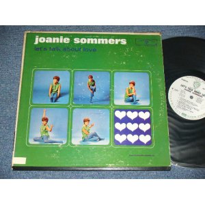 画像: JOANIE SOMMERS - LET'S TALK ABLUT LOVE( VG++/Ex+ )  / 1962 US ORIGINAL White Label Promo MONO LP