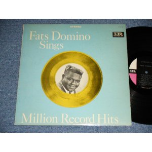 画像: FATS DOMINO - SINGS MILLION RECORD HITS ( Ex++/Ex++ )  / 1964 Release Version US AMERICA ORIGINAL 1st Press on STEREO "BLACK with PINK  Label"  STEREO Used LP 