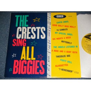 画像: THE CRESTS - SING ALL BIGGIES　 / 1980's Reissue MONO Brand New LP  