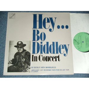 画像: BO DIDDLEY - HEY...BO DIDDLEY IN CONCERT  / 1986 UK ENGLAND ORIGINAL Brand New LP  found Dead Stock 