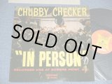 画像: CHUBBY CHECKER - IN PERSON ( Ex+++/Ex++ )   / 1963 US AMERICA ORIGINAL MONO Used LP 