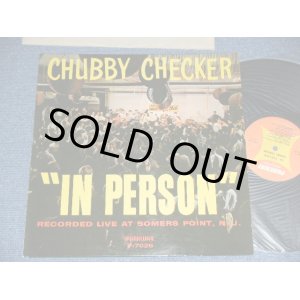 画像: CHUBBY CHECKER - IN PERSON ( Ex+++/Ex++ )   / 1963 US AMERICA ORIGINAL MONO Used LP 