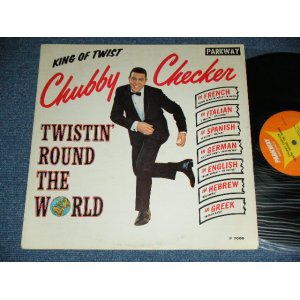 画像: CHUBBY CHECKER - TWISTIN' ROUND THE WORLD ( Ex++/Ex+++ Looks: MINT- )   / 1962 US AMERICA ORIGINAL MONO Used LP 