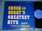 画像: CHUCK BERRY -  GREATEST HITS   ( Ex/Ex+ )  / 1964 US AMERICA ORIGINAL "HEAVY Weight & BLUE With SILVER Print" Label Used MONO  LP 