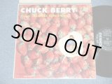 画像: CHUCK BERRY -  ONE DOZEN BERRY  ( Ex+,Ex++/Ex++,Ex )  / 1958 US ORIGINAL "HEAVY Weight & BLACK With SILVER Print" Label Used MONO   LP 