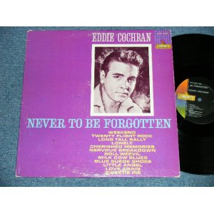 画像: EDDIE COCHRAN - NEVER TO BE FORGETTEN ( Ex+/Ex++ ) /1962 US ORIGINAL mono Used LP