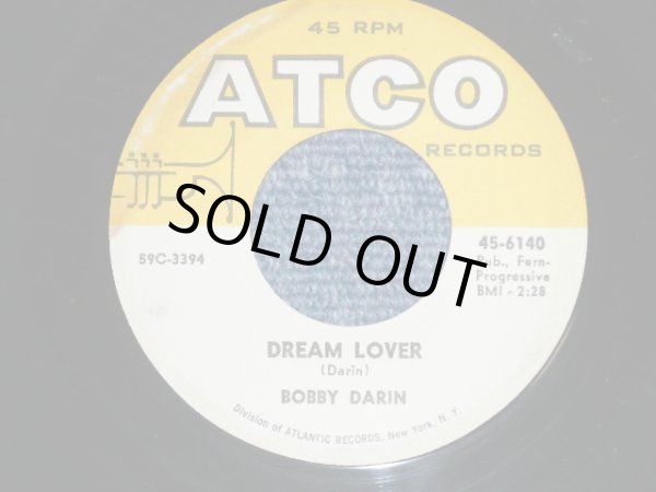 画像1: BOBBY DARIN - DREAM LOVER : BULLMOOSE    ( Ex+++/Ex+++) / 1959 US AMERICA ORIGINAL  Used  7" Single  