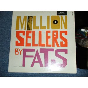 画像: FATS DOMINO - MILLION SELLERS BY FATS (Ex/Ex++)  / 1962 US AMERICA ORIGINAL "1st Press 5 STARS Label"  MONO Used  LP 