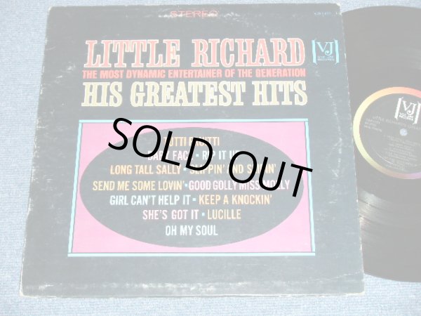 画像1: LITTLE RICHARD - HIS GREATEST HITS ( RE-RECORDED : Ex-/Ex++ )/ 1980's  US AMERICA REISSUE 2nd PRESS  Used LP 