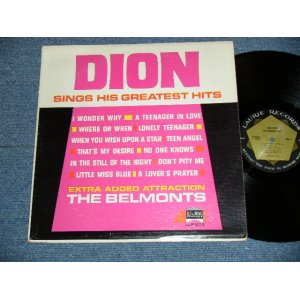 画像: DION - SINGS HIS GREATEST HITS : CAPITOL Record Club Released (Ex++/Ex) /  1967? US AMERICA "Record Club Issued" MONO Used LP