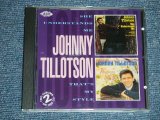 画像: JOHNNY TILLOTSON -  SHE UNDERSTANDS ME + THAT'S AMY STYLE  ( 2 in 1 )  / 1992 UK ENGLAND Used CD 