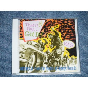 画像: va OMNIBUS - THAT'LL FLAT GIT IT VOL.2  ( MINT/MINT )  / 1992 GERMAN GERMANY  Used  CD 