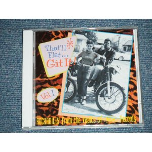 画像: va OMNIBUS - THAT'LL FLAT GIT IT VOL.1 ( NEW )  / 1993 GERMAN GERMANY  "BRAND NEW" CD 