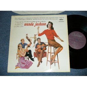 画像: WANDA JACKSON - THERE'S A PARTY GOIN' ON (Ex++/Ex+++)  / 1980's?  FRENCH FRANCE REISSUE Used LP 