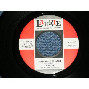画像: CARLO of (DION & ) SOLO from THE BELMONTS - FIVE MINUTES MORE ( MINT-/MINT- )  / 1963 US AMERICA Original Used 7" Single 