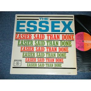 画像: THE ESSEX - FASTER SAID THAN DONE : 1st DEBUT ALBUM  ( Ex++/MINT- ) / 1963 US AMERICA ORIGINAL 1st Press "ORANGE & PINK Label" MONO Used LP  