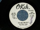 画像: The SHERRY SISTERS - STAY AWAY FROM BOBBY : DANCING WITH TEARS IN MY EYES ( Ex+Looks:VG+++/Ex+  Looks:VG+++)  / 1960's US AMERICA  ORIGINAL "WHITE LABEL PROMO" Used 7" SINGLE  