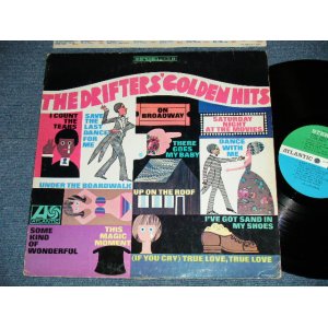 画像: THE DRIFTERS - GOLDEN HITS ( Ex++/Ex+++ ) / 1968 US AMERICA ORIGINAL "GREEN & BLUE  Label" STEREO  Used LP 