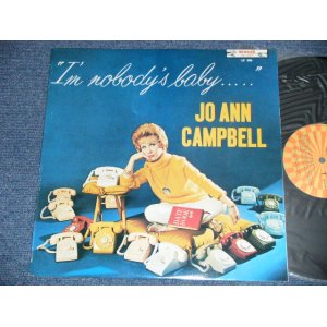 画像: JO ANN CAMPBELL - I'M NOBODY'S BABY .... ( 12 Tracks )  ( NEW ) /  1982 AUSTRALIA REISSUE or ORIGINAL  "BRAND NEW" LP  