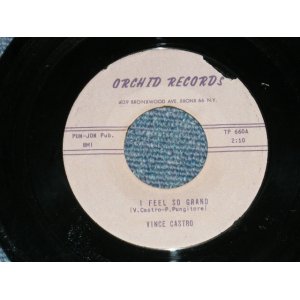 画像: VINCE CASTRO - I FEEL SO GRAND : YOU NEVER BELIEVE ME ( Late 50's N.Y. TENN ROCK & ROLL ) ) ( Ex++/Ex++ ) / 1950's US AMERICA ORIGINAL Used 7" SINGLE 