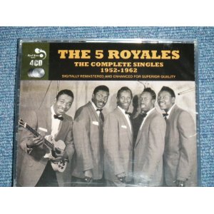 画像: The 5 FIVE ROYALS  -  THE COMPLETE SINGLES 1952-1962 ( SEALED ) / 2014 EUROPE "Brand New SELAED" 4-CD's SET 