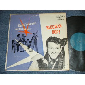 画像: GENE VINCENT -  BLUEJEAN BOP! ( VG+++/Ex Looks: VG+++ ) / 1957 US AMERICA ORIGINAL 1st Press"TURQUOISE Label"  MONO Used LP 