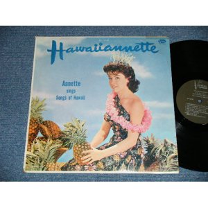 画像: ANNETTE - HAWAIIANNETTE( Ex+/Ex++ ; EDSP  )  / 1960 US AMERICA ORIGINAL MONO Used LP  