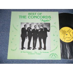 画像: THE CONCORDS - AGAIN : THE BEST OF  ( Ex+++/MINT )  /1991 US AMERICA  Used LP 