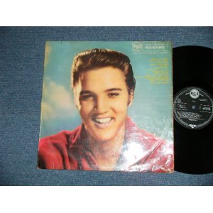 画像: ELVIS PRESLEY - ELVIS (Matrix # 1B/1B ) ( Ex/VG+++ )  / 1959 UK ENGLAND ORIGINAL "BLACK with SILVER PRINT" Label MONO Used LP 