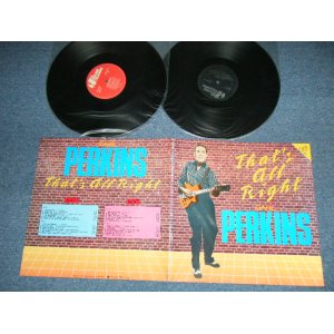 画像: CARL PERKINS - THAT'S ALL RIGHT ( Ex+++/MINT- )  / 1987  DENMARK Used 2-LP's 