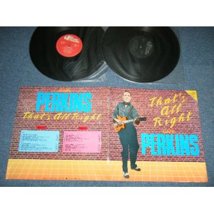 画像: CARL PERKINS - THAT'S ALL RIGHT ( Ex++/MINT- )  / 1987  DENMARK Used 2-LP's 