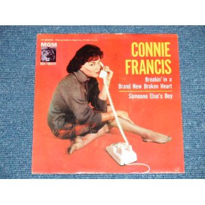 画像: CONNIE FRANCIS - BREAKIN' IN A BRAND NEW BROKEN HEART : SOMEONE ELSE'S BOY  ( Ex++/non ) / 1961 US AMERICA ORIGINAL Used 7"   PICTURE SLEEVE 