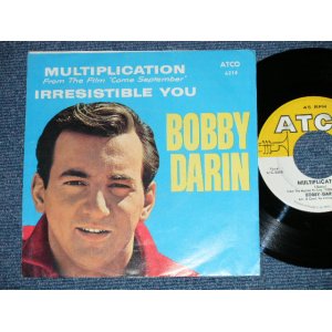 画像: BOBBY DARIN - MULTIPLICATION : IRRESISTIBLE YOU  ( Ex+++/Ex+++) / 1961 US AMERICA ORIGINAL  Used  7" Single  With PICTURE SLEEVE 