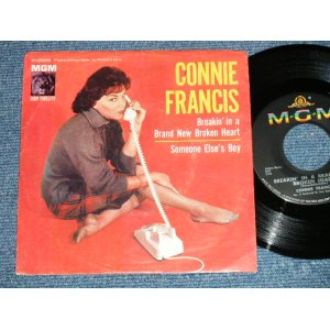 画像: CONNIE FRANCIS - BREAKIN' IN A BRAND NEW BROKEN HEART : SOMEONE ELSE'S BOY  ( Ex++/Ex+++) / 1961 US AMERICA ORIGINAL Used 7" SINGLE  With PICTURE SLEEVE 