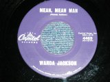 画像: WANDA JACKSON  - MEAN MEAN MAN  : HAPPY HAPPY BIRTHDAY ( Ex+++/Ex++)  / 1960 US AMERICA ORIGINAL Used 7"Singl