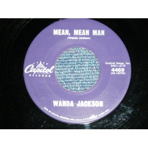 画像: WANDA JACKSON  - MEAN MEAN MAN  : HAPPY HAPPY BIRTHDAY ( Ex+++/Ex++)  / 1960 US AMERICA ORIGINAL Used 7"Singl