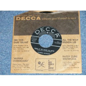 画像: WANDA JACKSON -  TEARS AT THE GRAND OLE OPRY : NOBODY'S PARLIN BUT MINE ( Ex+++ Looks:Ex+/Ex+++ ) / 1955 US AMERICA ORIGINAL Used 7"Single