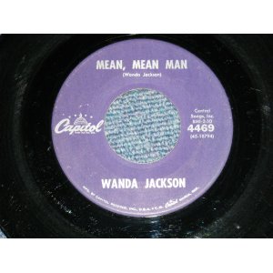 画像: WANDA JACKSON  - MEAN MEAN MAN  : HAPPY HAPPY BIRTHDAY ( Ex-/VG+++)  / 1960 US AMERICA ORIGINAL Used 7"Singl