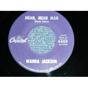 画像: WANDA JACKSON  - MEAN MEAN MAN  : HAPPY HAPPY BIRTHDAY ( MINT-/Ex++ Looks:MINT-)  / 1960 US AMERICA ORIGINAL Used 7"Singl