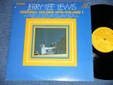 画像: JERRY LEE LEWIS - ORIGINAL GOLDEN HITS VOL.1 (Matrix # XSBV-130191-1ESUN-102A/XSBV-130192-1F SUN-102B )  ( Ex+/MINT- )  / 1969 US AMERICA  ORIGINAL Used LP 