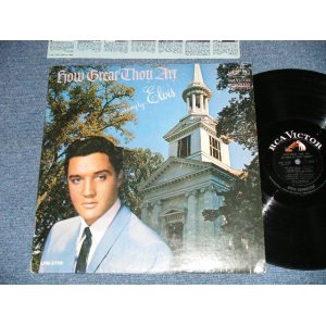 画像: ELVIS PRESLEY - HOW GREAT THOU ART AS SONG BY  ( Ex/Ex Looks:Ex-) / 1967 US AMERICA ORIGINAL  "MONO DYNAGROOVR at BOTTOM" MONO Used LP 