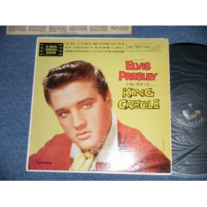 画像: ELVIS PRESLEY -  KING CREOLE ( Matrix # J2 PP4183-4S/J2 PP4184-11S )( Ex+++/Ex+++) / 1958 US AMERICA ORIGINAL 1st Press "SILVER RCA VICTOR logo on Top & Long Play at BOTTOM" Label  MONO Used LP