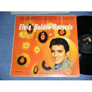 画像: ELVIS PRESLEY -  ELVIS' GOLDEN RECORDS  ( Matrix # H2 WP-8398-20S/H2 WP-8399-20S )( Ex+/Ex+ Looks:Ex) / 1959 US AMERICA ORIGINAL 2nd Press "WHITE TITLE on Front Cover"  "SILVER RCA VICTOR logo on Top & Long Play at BOTTOM" Label "RE2 at Back Cover's Top"  MONO Used LP