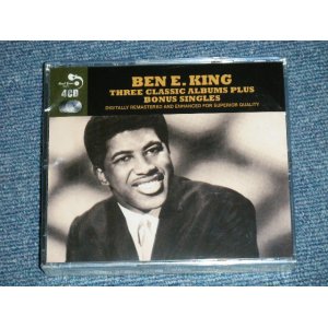 画像: BEN E. KING ( of THE DRIFTERS ) -  THERE CLASSIC ALBUM PLUS BONUS SINGLES ( SEALED )  / 2012 EUROPE "BRAND NEW SEALED" 4 CD'S SET 