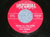 画像: FATS DOMINO - GOING TO THE RIVER : MARDI GRA IN NEW ORLEANS ( Ex++/Ex++ )  / 1953  US AMERICA 2nd Press "RED Label" Used 7" Single 