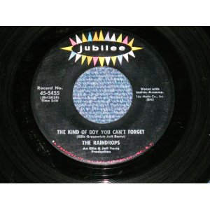 画像: THE RAINDROPS - THE KIND OF BOY YOU CAN'T FOR GET /  EVENTHOUGH YOU CAN'T DANCE ( Ex++/Ex+)  / 1963 US AMERICA  ORIGINALUsed  7" SINGLE  