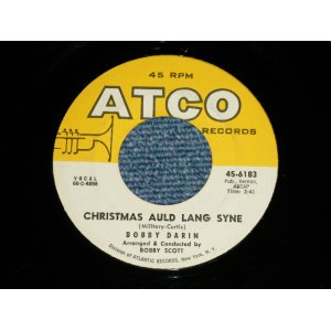 画像: BOBBY DARIN - CHRISTMAS AULD LANG SYNE / CHILD OF GOD ( Ex+/Ex+)   / 1960 US AMERICA ORIGINAL  Used  7" Single 